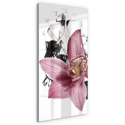 Téglalap alakú üvegóra Orchidea