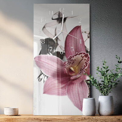 Téglalap alakú üvegóra Orchidea