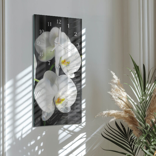 Téglalap alakú üvegóra Orchidea