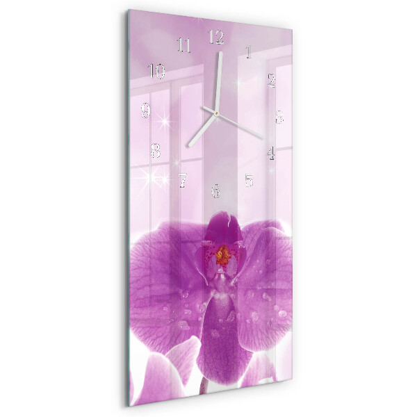 Téglalap alakú üvegóra Orchidea