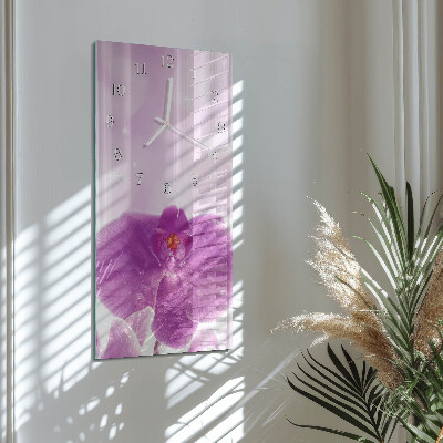 Téglalap alakú üvegóra Orchidea