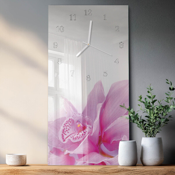 Téglalap alakú üvegóra Orchidea