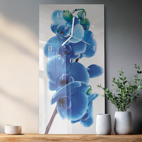 Téglalap alakú üvegóra Orchidea