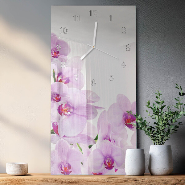 Téglalap alakú üvegóra Orchideák