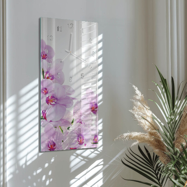 Téglalap alakú üvegóra Orchideák