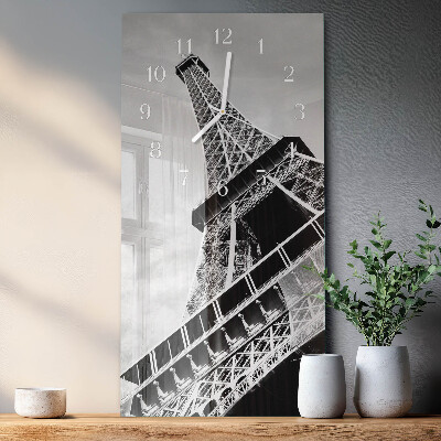 Téglalap alakú üvegóra Eiffel-torony