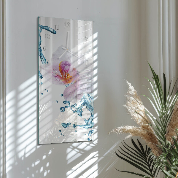 Téglalap alakú üvegóra Orchidea