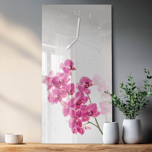 Téglalap alakú üvegóra Orchideák