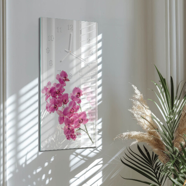 Téglalap alakú üvegóra Orchideák