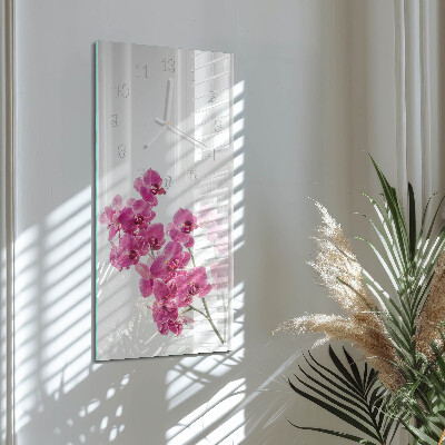 Téglalap alakú üvegóra Orchideák