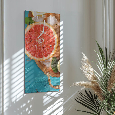Téglalap alakú üvegóra Grapefruit