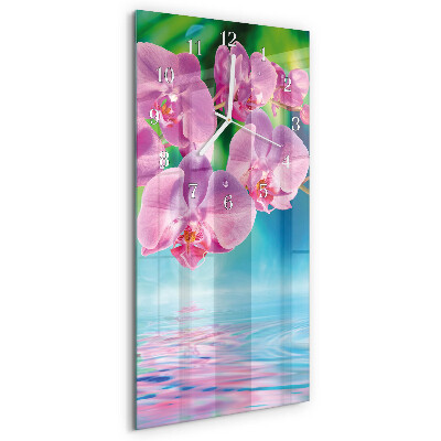 Téglalap alakú üvegóra Orchideák