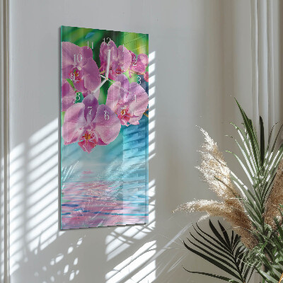 Téglalap alakú üvegóra Orchideák