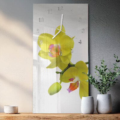Téglalap alakú üvegóra Orchidea