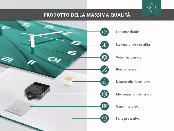 Vízszintes üvegóra Víz alatti kincs
