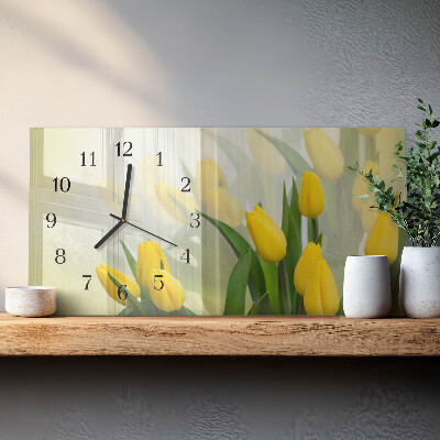Üvegóra vízszintesen Tulipánok