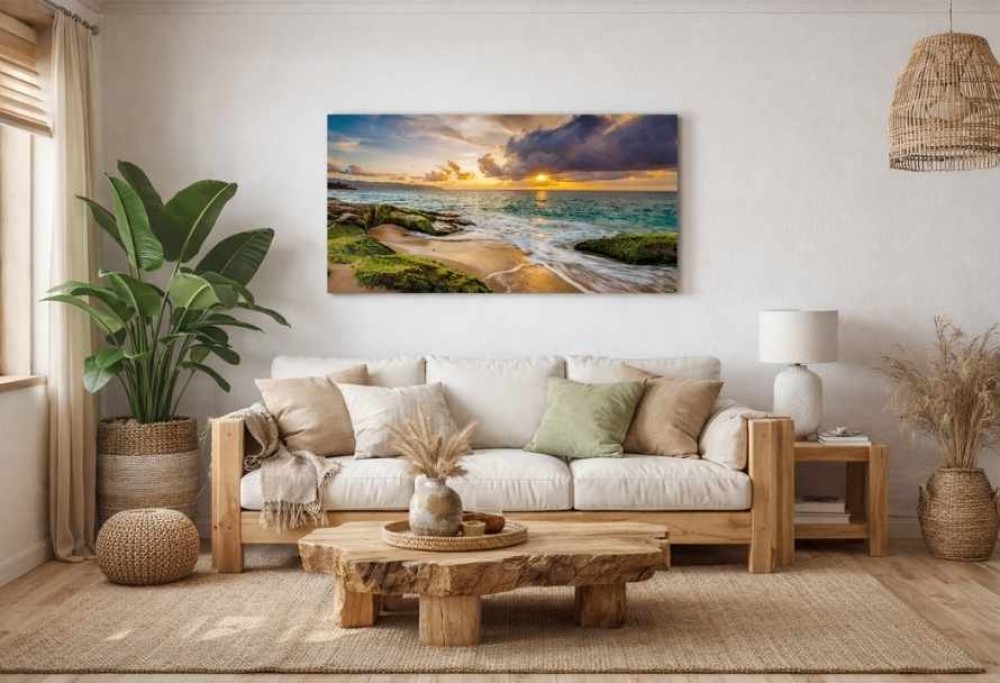 belső tér természetes stílusban